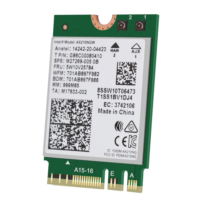 GUNMANSA Intel AX210 M.2 Wifi Card Module