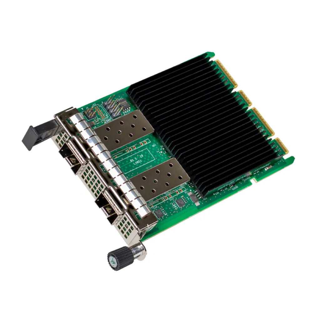 GUNMANSA Intel E810-XXVDA2 f/ OCP 3.0, Internal, Wired, PCI Express, Fiber, Black, Green, Silver