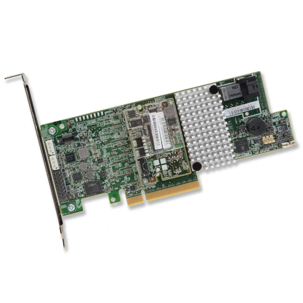 GUNMANSA Intel RS3DC040, SAS, Serial ATA, PCI Express x8, 0, 1, 10, 5, 50, 6, 60, 12 Gbit/s, Low Profile MD2 Card, Side