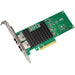 GUNMANSA Intel X710T2LOCPV3, Internal, Wired, PCI Express, Ethernet, 10000 Mbit/s, Black, Green, Grey