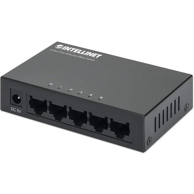 GUNMANSA Intellinet 5 Port Fast Ethernet Office Switch