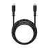 GUNMANSA INTOUCH Type-C To MFI Lightning Recycled Braided Cable 2 Metre - Black