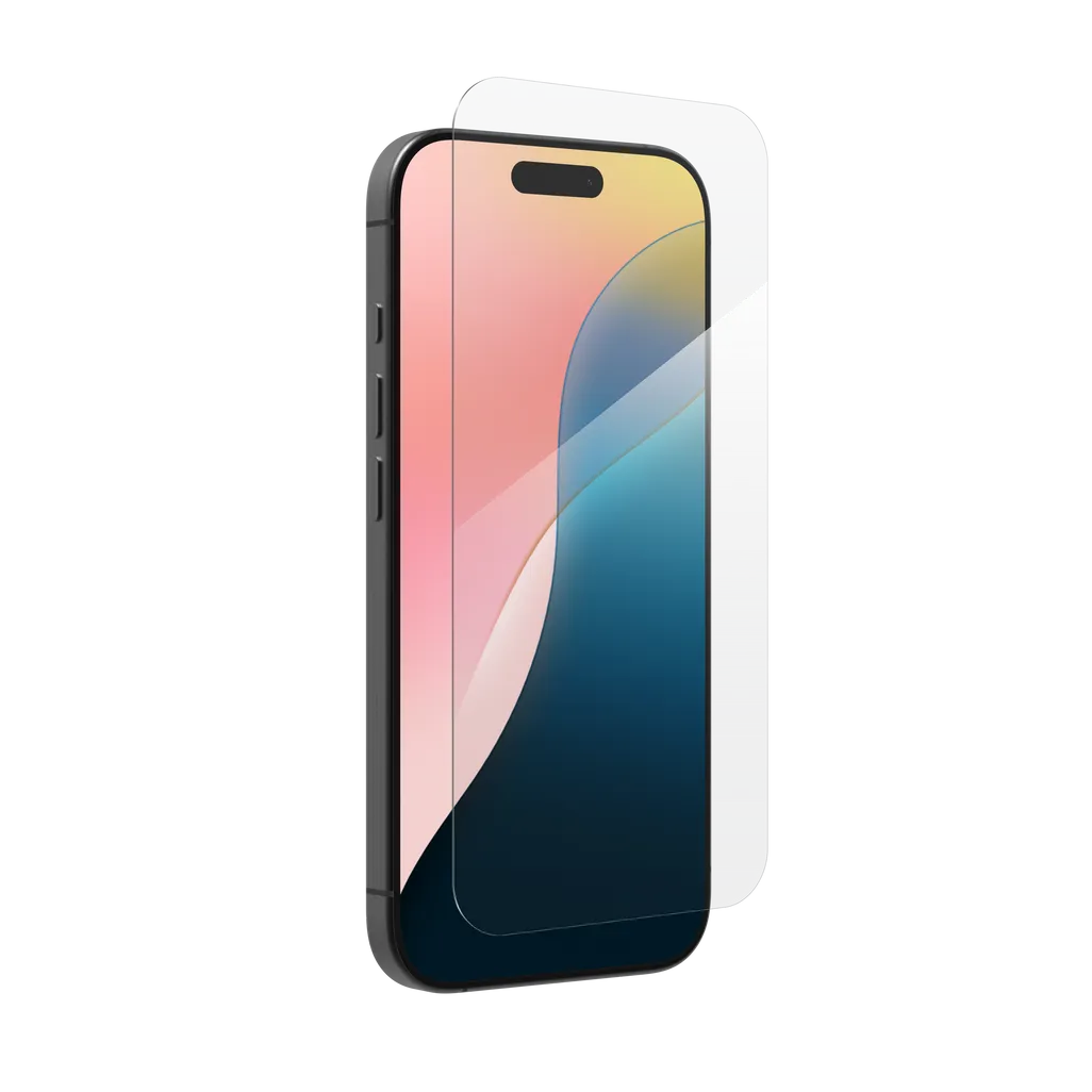 GUNMANSA InvisibleShield Glass Elite Apple iPhone 16 Pro Screen, Apple, iPhone 16 Pro, Anti-bacterial