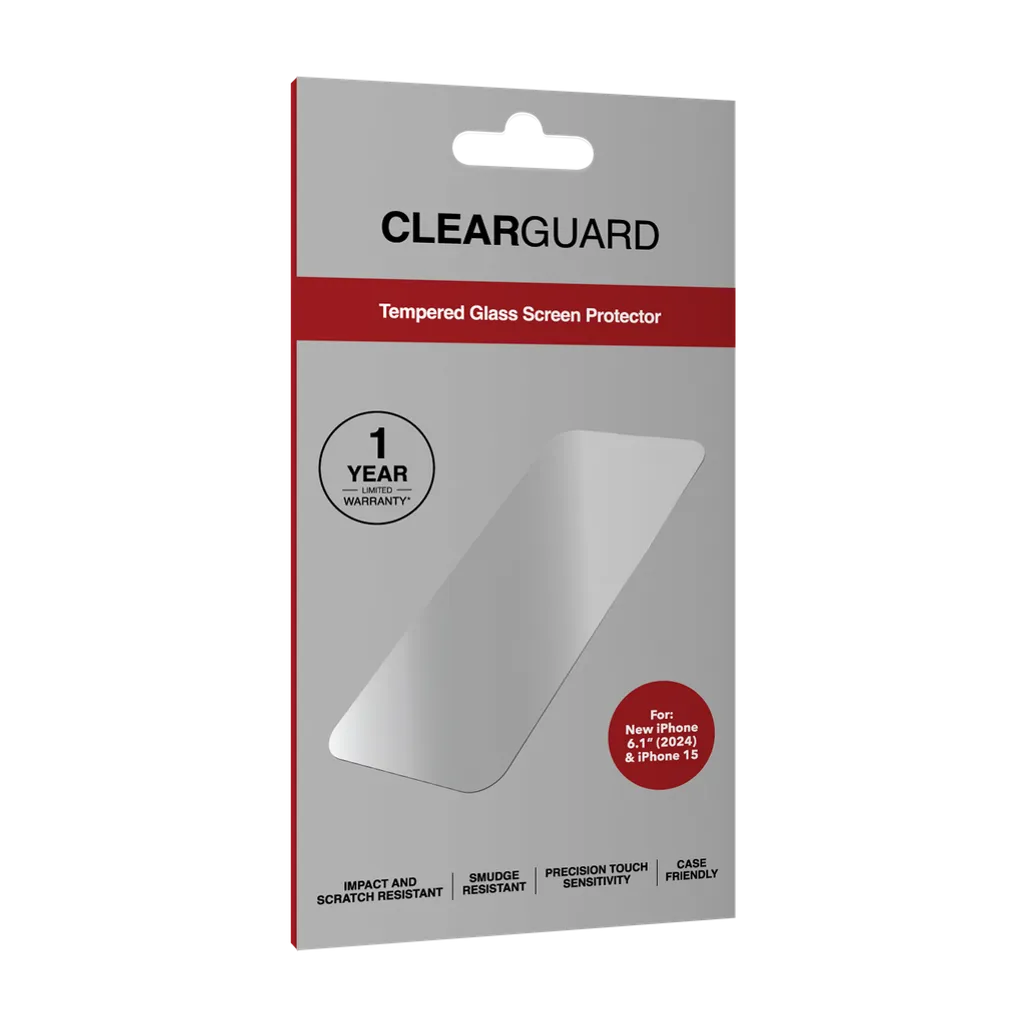 GUNMANSA InvisibleShield Glass Elite Privacy Apple iPhone 16 Plus/15+ Screen, Apple