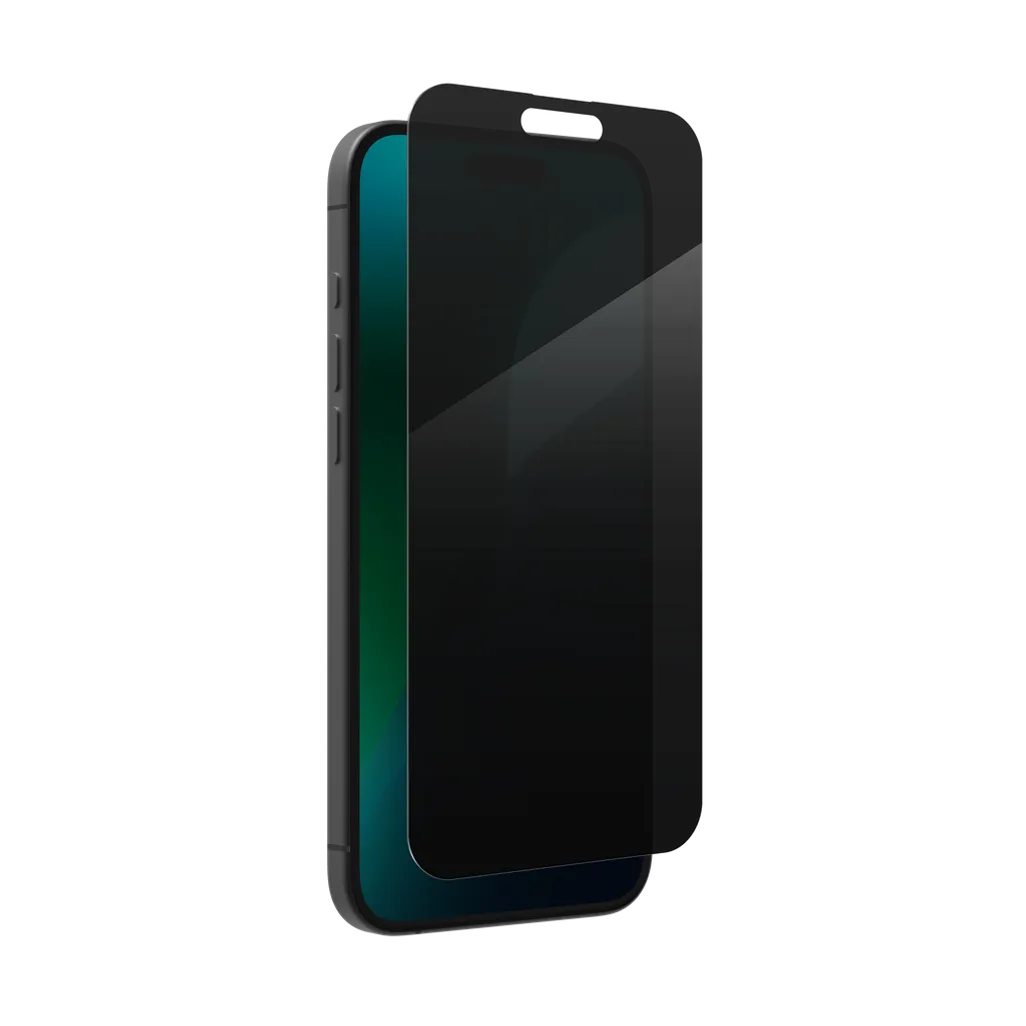 GUNMANSA InvisibleShield Glass Elite Privacy Apple iPhone 16 Plus/15+ Screen, Apple