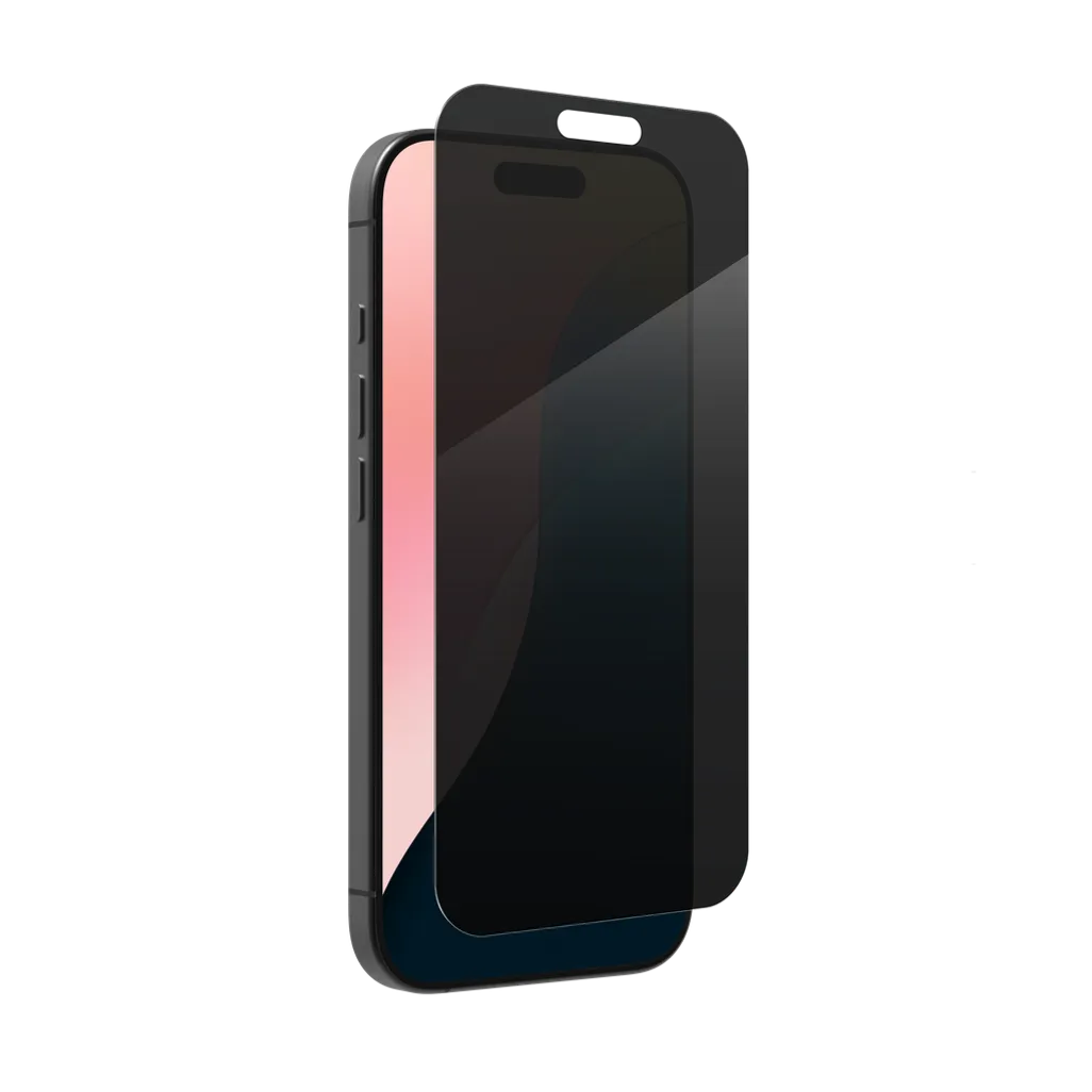 GUNMANSA InvisibleShield Glass Elite Privacy Apple iPhone 16 Pro Screen, Apple, iPhone 16 Pro