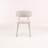 GUNMANSA ISLA FABRIC DINING CHAIR - CREAM