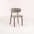 GUNMANSA ISLA FABRIC DINING CHAIR - LATTE