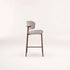 GUNMANSA ISLA FABRIC KITCHEN STOOL - LATTE