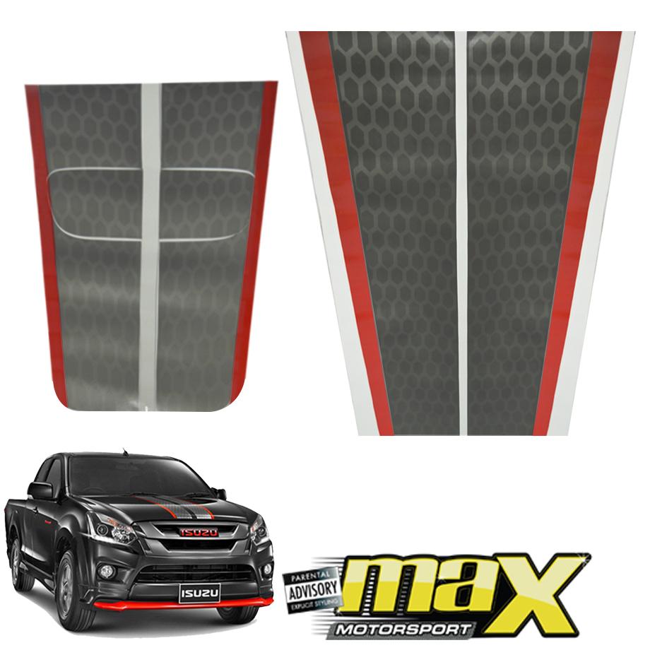 GUNMANSA Isuzu GT Sticker Kit - Dark Grey