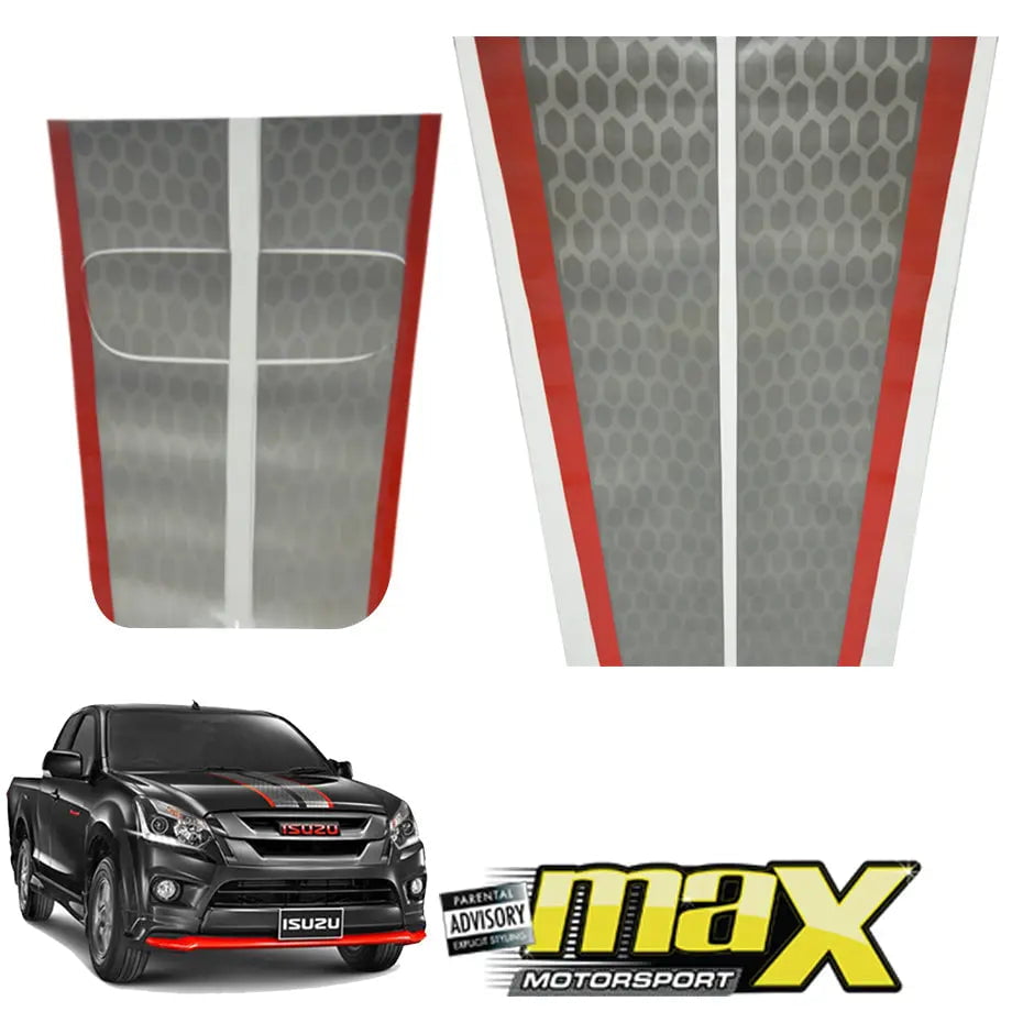GUNMANSA Isuzu GT Sticker Kit - Light Grey