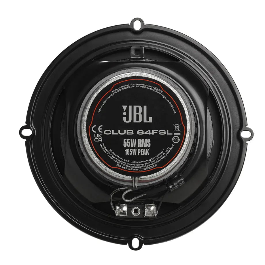 GUNMANSA JBL Club 64FSL 6.5-Inch 2-Way Coaxial Speakers - 55W RMS