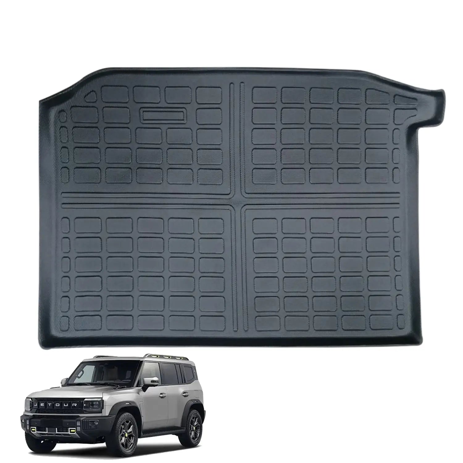 GUNMANSA Jetour T2 (25-On) 3D Moulded Trunk Cargo Mat