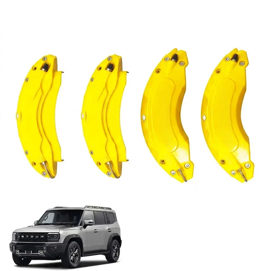 GUNMANSA Jetour T2 (25-On) Aluminium Brake Caliper Covers (Yellow)