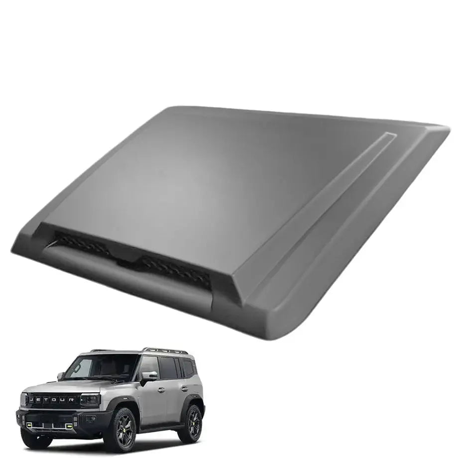 GUNMANSA Jetour T2 (25-On) Black Warrior Style Plastic Bonnet Scoop
