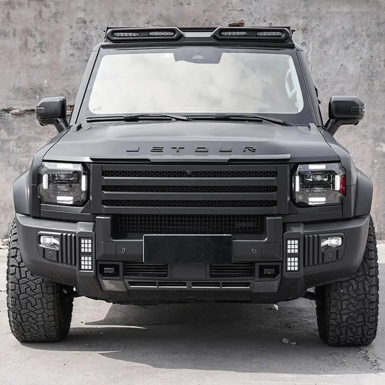 GUNMANSA Jetour T2 (25-On) Black Warrior Upgrade Body Kit