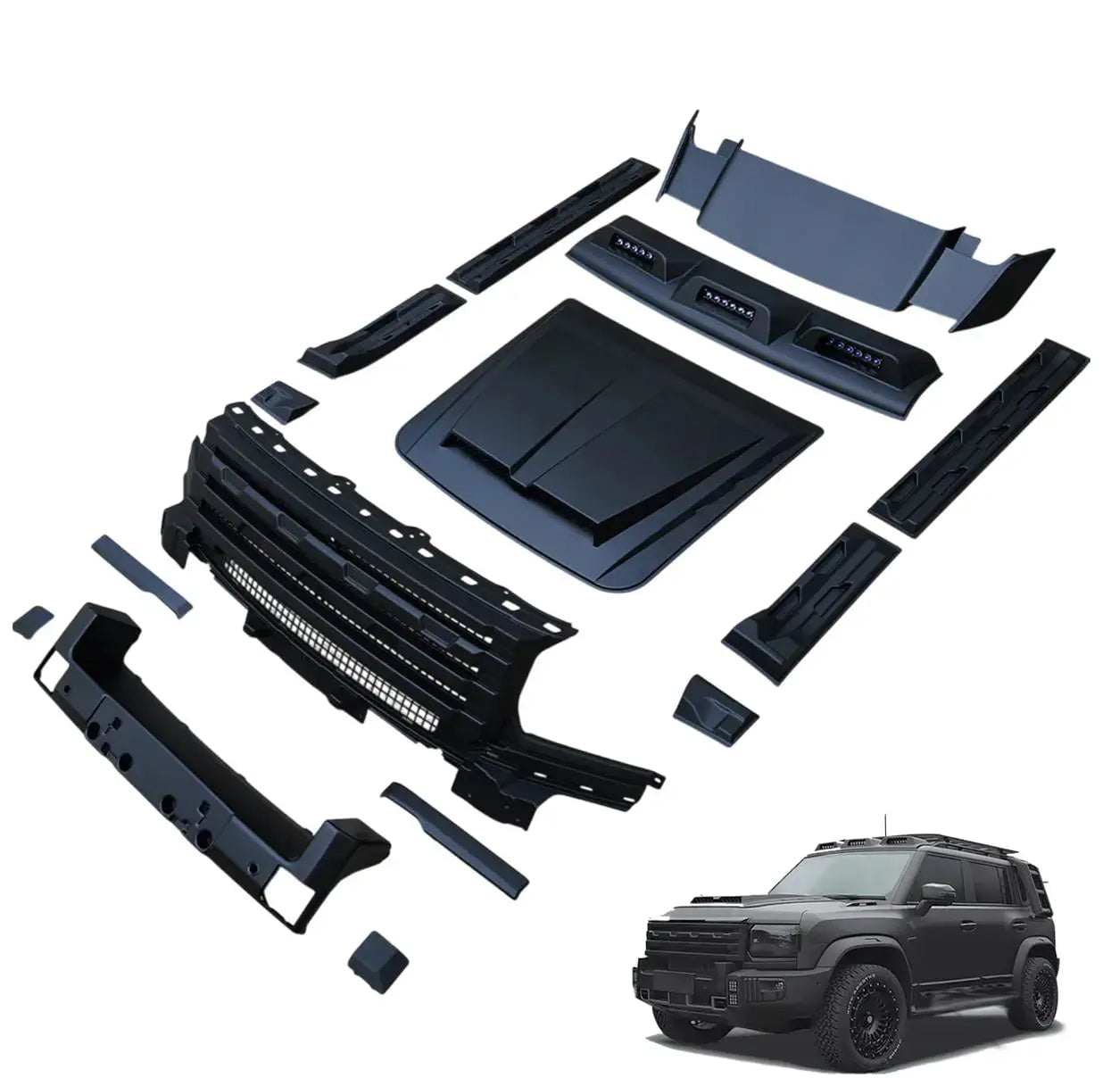 GUNMANSA Jetour T2 (25-On) City Hunter Body Kit