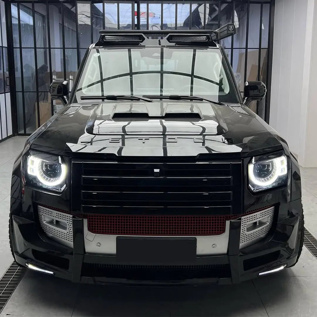 GUNMANSA Jetour T2 (25-On) Dark Knight Edition Gloss Black Plastic Bonnet Scoop