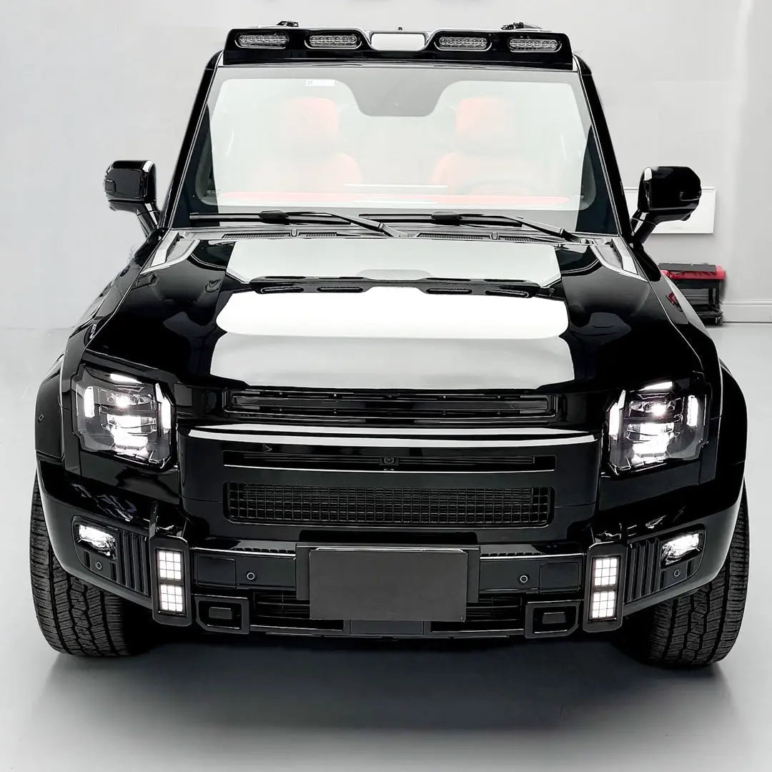 GUNMANSA Jetour T2 (25-On) Defender Style Gloss Black Upgrade Grille
