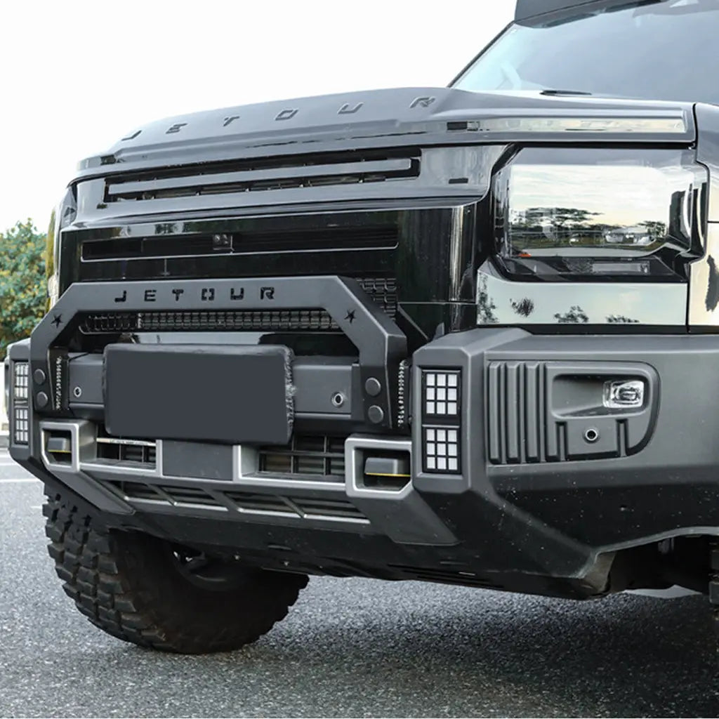 GUNMANSA Jetour T2 (25-On) Front Bumper Brush Guard Bull Bar With Logo