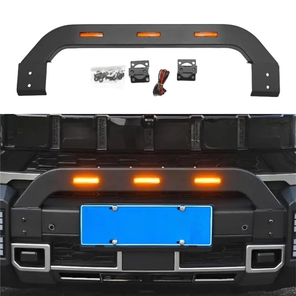 GUNMANSA Jetour T2 (25-On) Front Bumper LED Brush Guard Bull Bar