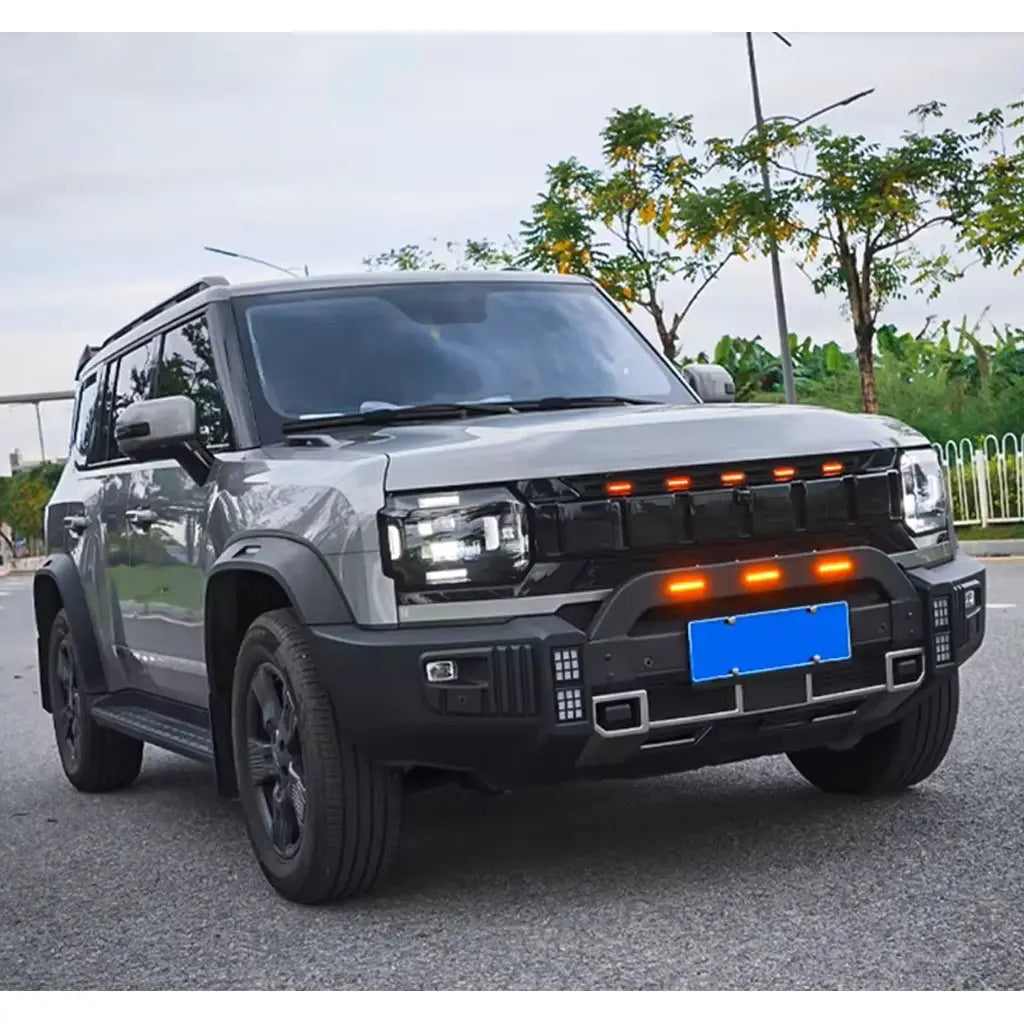 GUNMANSA Jetour T2 (25-On) Front Bumper LED Brush Guard Bull Bar