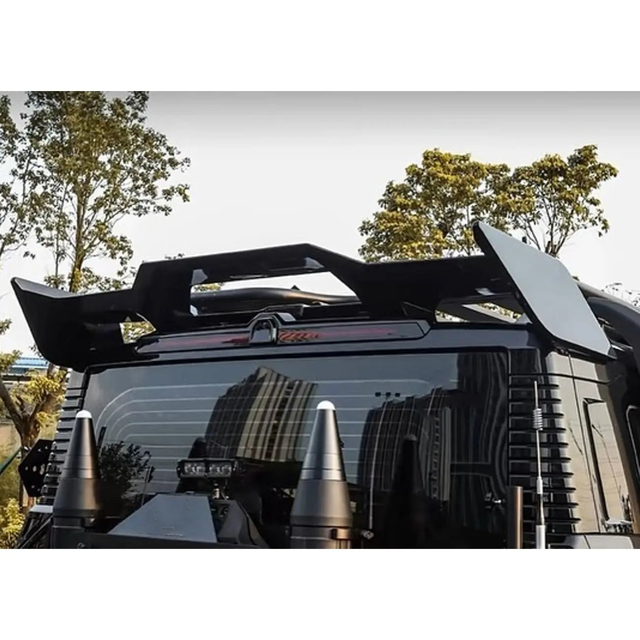 GUNMANSA Jetour T2 (25-On) Gloss Black Aero Sport Style Roof Spoiler Wing