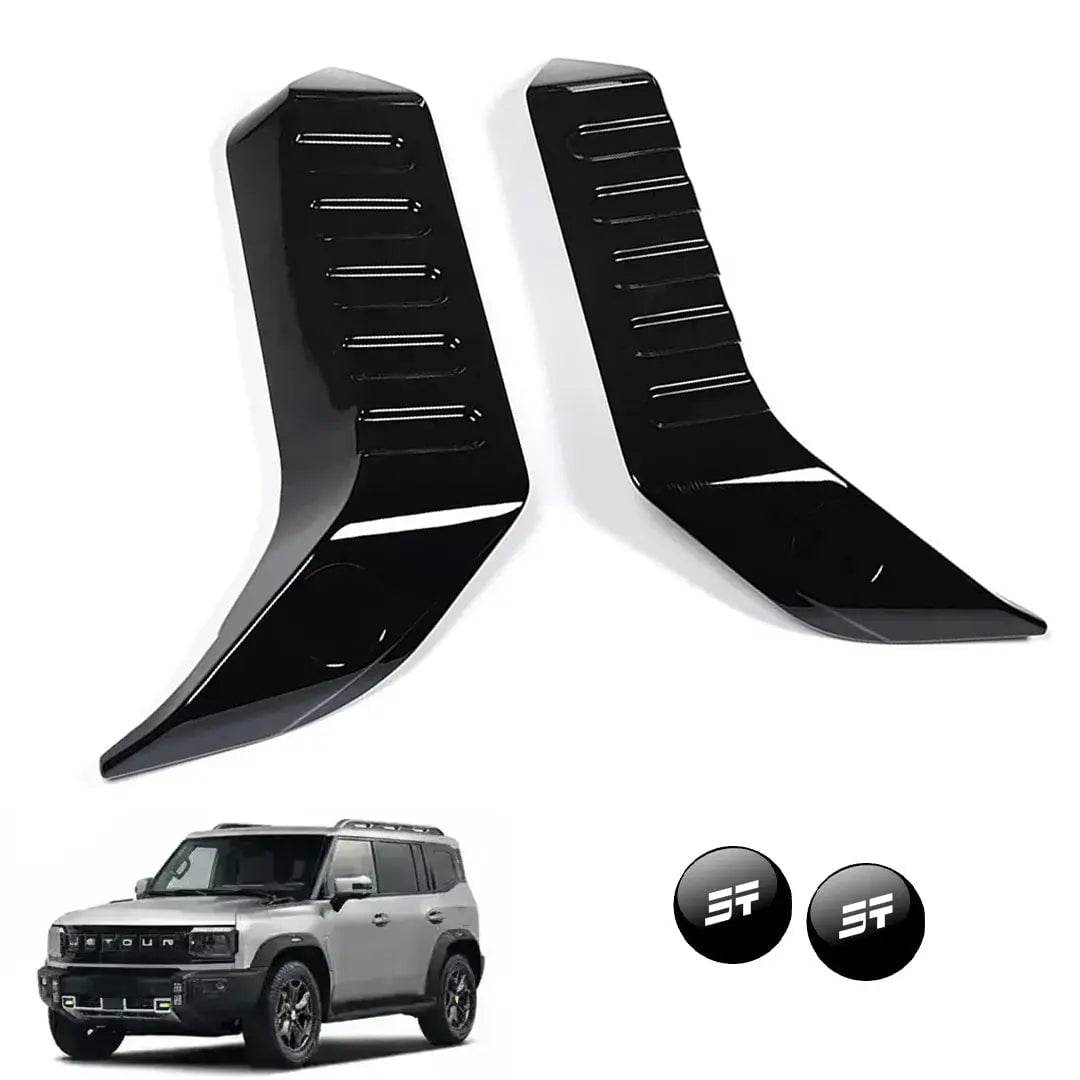 GUNMANSA Jetour T2 (25-On) Hurricane Series Gloss Black 2-Piece Roof Spoiler