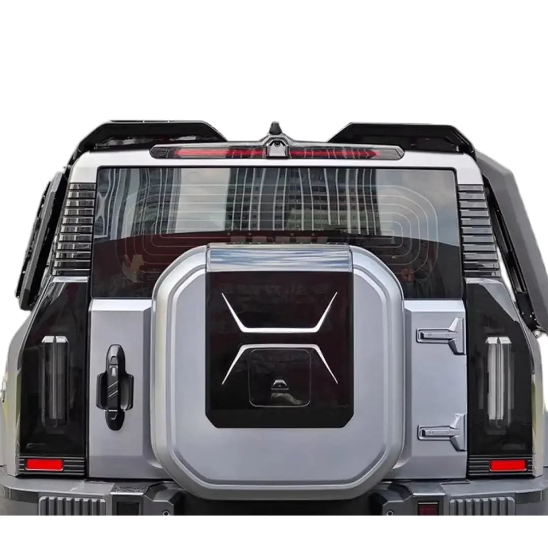 GUNMANSA Jetour T2 (25-On) Hurricane Series Gloss Black 2-Piece Roof Spoiler
