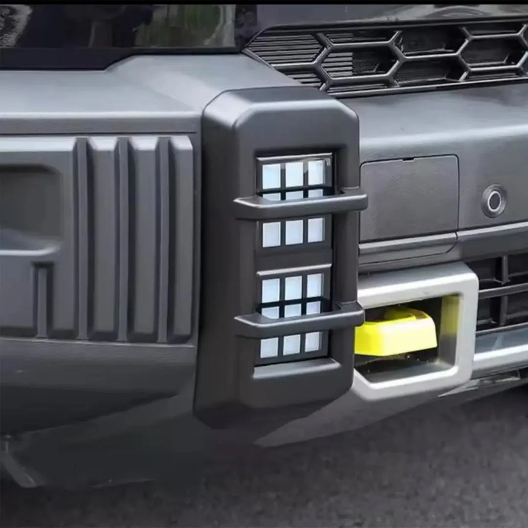 GUNMANSA Jetour T2 (25-On) Matt Black Front DRL Covers