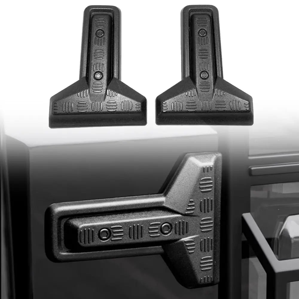 GUNMANSA Jetour T2 (25-On) Matte Black Rear Door Hinge Covers