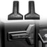 GUNMANSA Jetour T2 (25-On) Matte Black Rear Door Hinge Covers