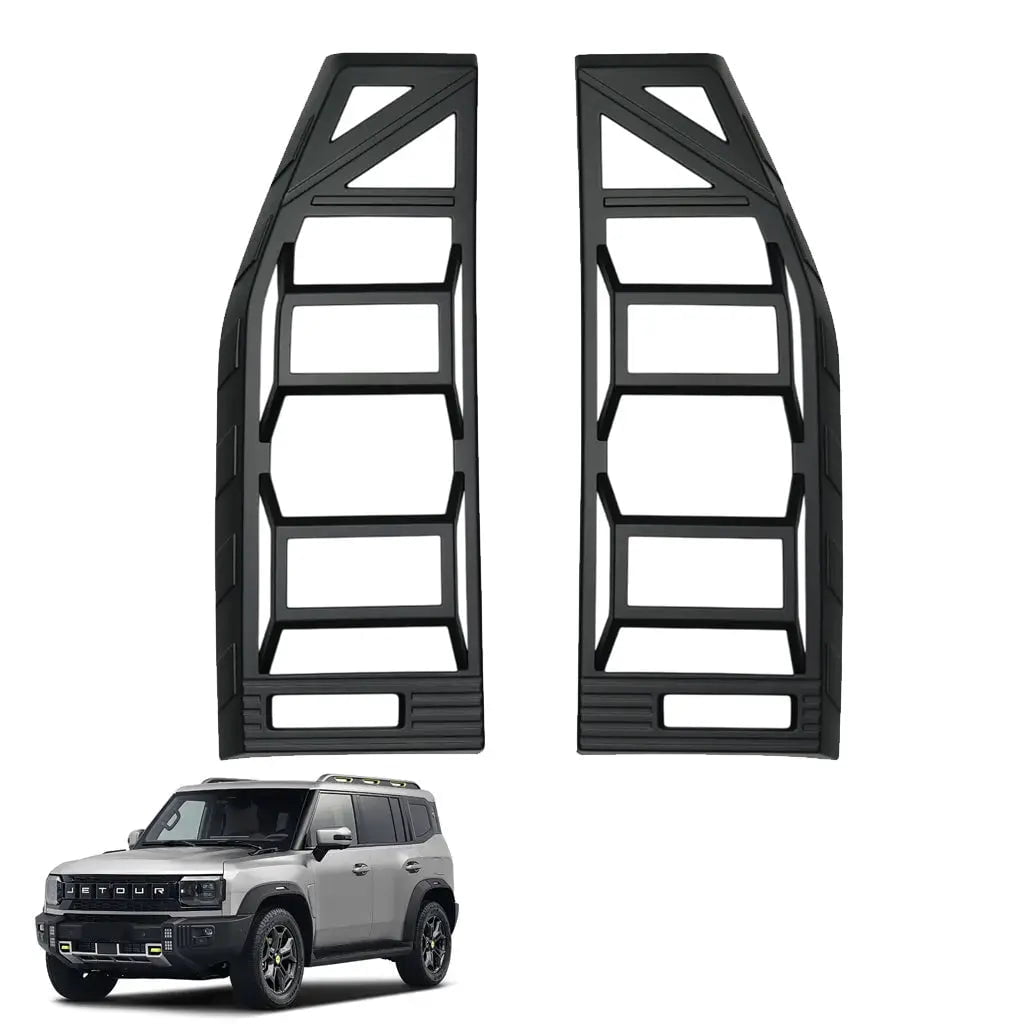 GUNMANSA Jetour T2 (25-On) Matte Black Taillight Surrounds