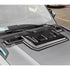GUNMANSA Jetour T2 (25-On) Raptor Style Gloss Black Plastic Bonnet Scoop
