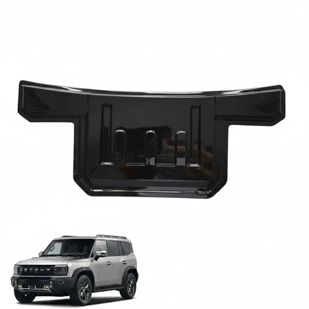 GUNMANSA Jetour T2 (25-On) Raptor Style Gloss Black Plastic Bonnet Scoop