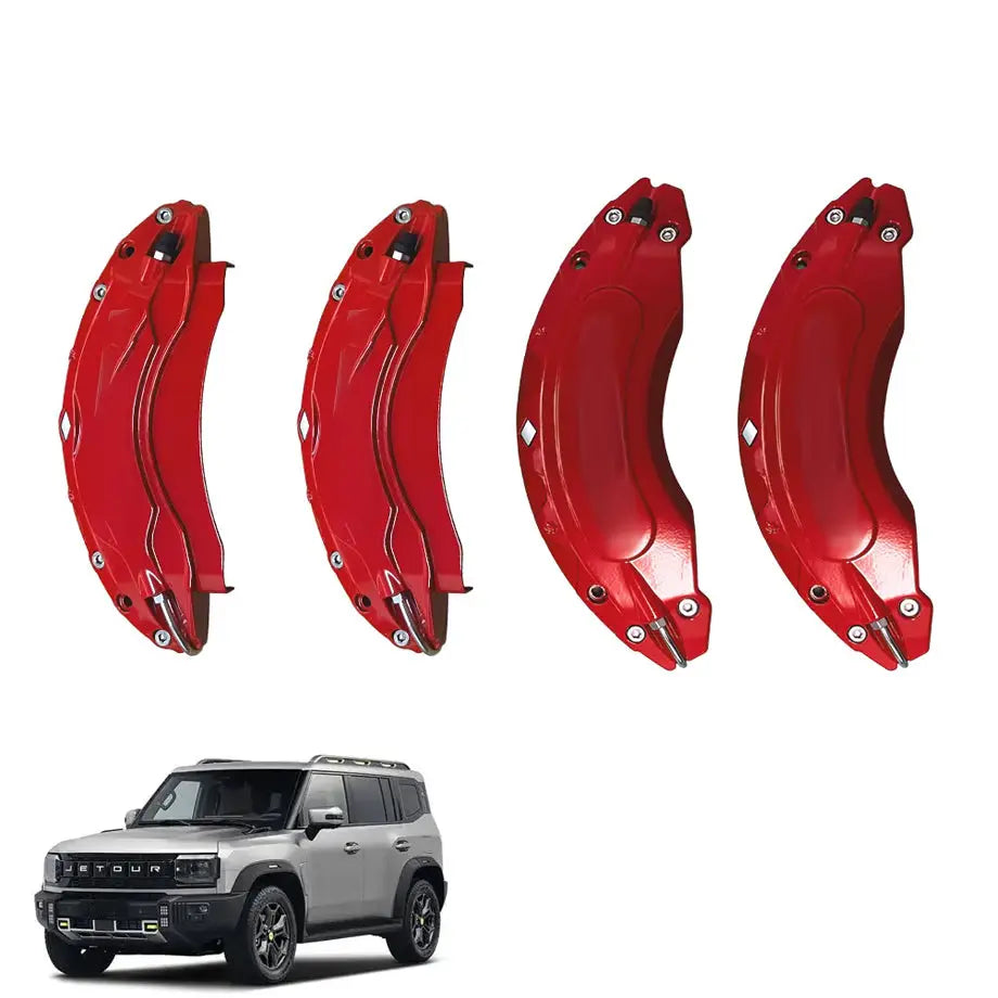 GUNMANSA Jetour T2 (25-On) Red Aluminium Brake Caliper Covers