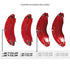 GUNMANSA Jetour T2 (25-On) Red Aluminium Brake Caliper Covers