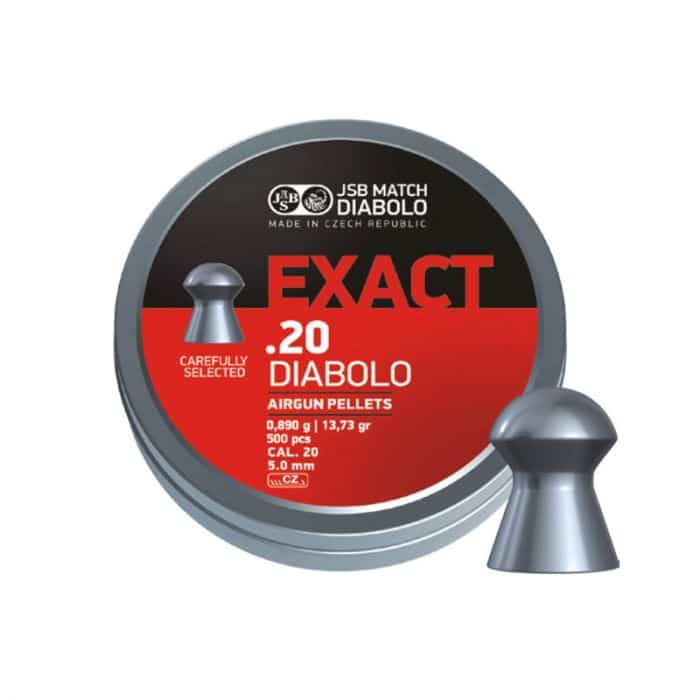 GUNMANSA JSB-546220 Pellets Diabolo Exact .20CAL 5.0MM