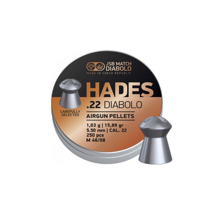 GUNMANSA JSB DIABOLO HADES 5.5MM 250 COUNT 546290