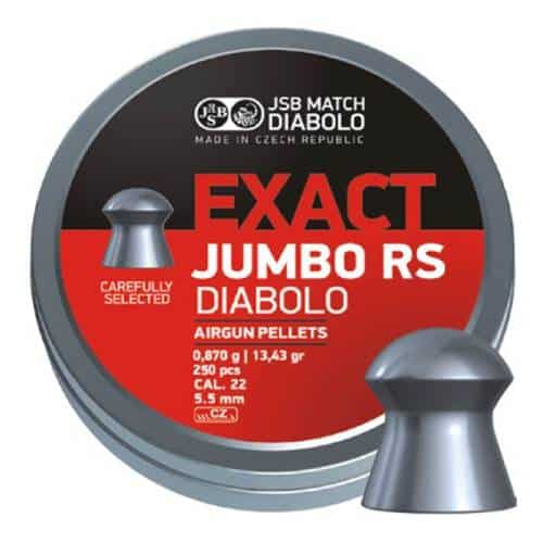 GUNMANSA JSB Match Diablo Exact Jumbo RS 5.5 mm 250ct — JSB-546207