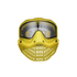 GUNMANSA JT Spectra Proflex Le Goggle (November Birthstone Ice - Topaz w/Std chin strap)