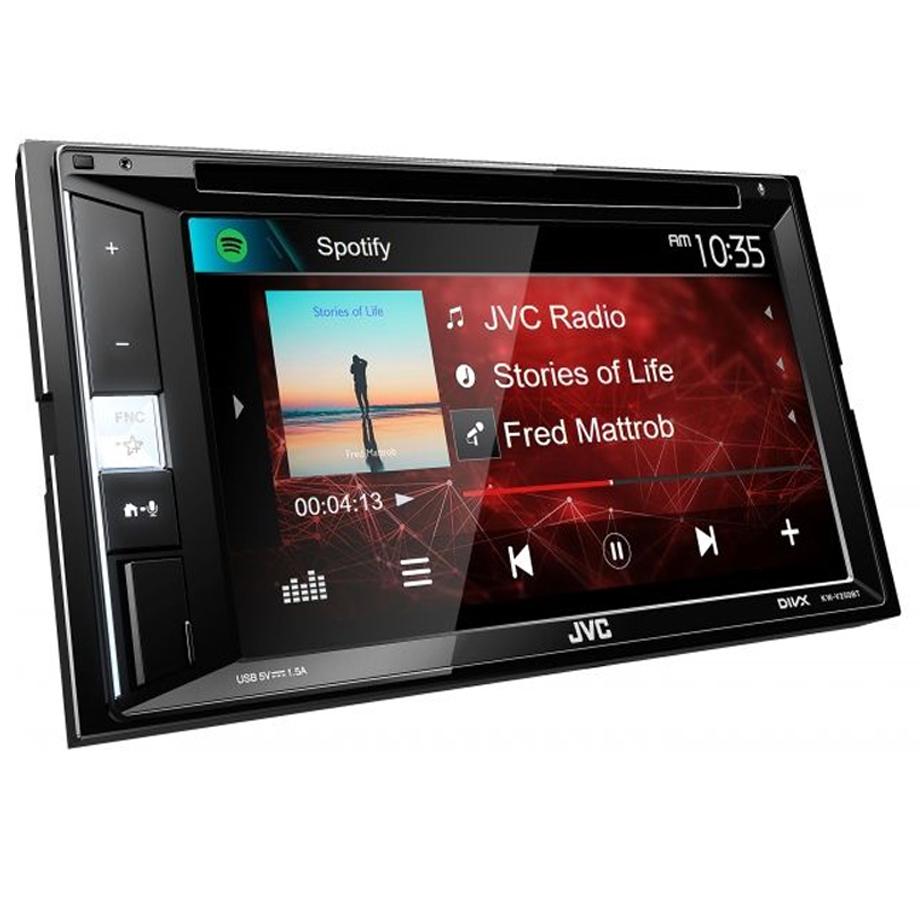 GUNMANSA JVC 6.2 Inch KW-V250BTM Double Din DVD Media Player With Bluetooth