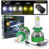 GUNMANSA K14 3-Colour LED Canbus Bulbs With Strobe Function & Wireless Remote - H7