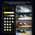 GUNMANSA K28 App Controlled 3-Colour LED Canbus Bulb Kit With Strobe Light Function - H4