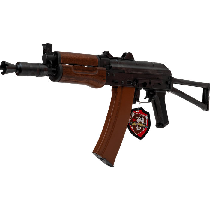 GUNMANSA Kalashnikov AKS-74U BRSS EBB AEG Airsoft Rifle