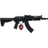 GUNMANSA KALASHNIKOV AKS74U TACTICAL BLACK 6MM - 120970