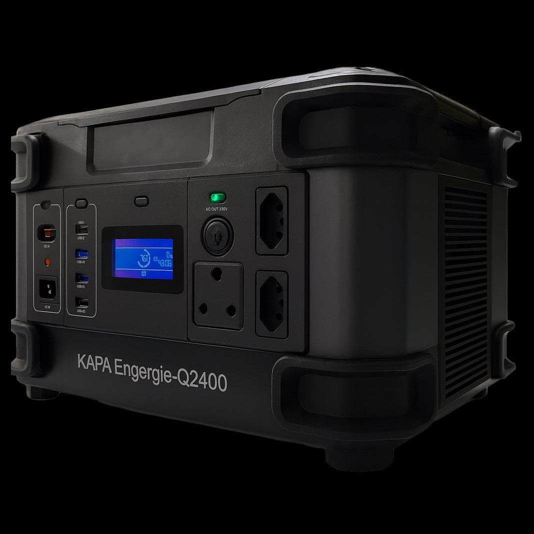 GUNMANSA KAPA Energy Q2400 Portable Power Station 2400W/1700WH - 1 Year Warranty