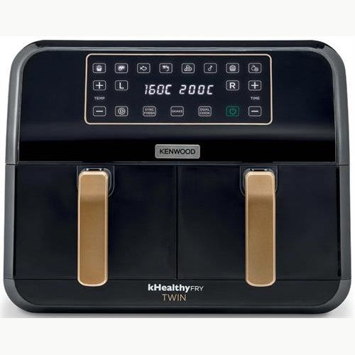 GUNMANSA Kenwood Dual K Healthy Fry Airfryer Black