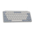 GUNMANSA Keychron B11 Pro Ultra-Slim 75% Wireless Keyboard - Retro blue
