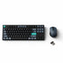 GUNMANSA Keychron B33 80% TKL Wireless Keyboard and Mouse Combo – Black/Green